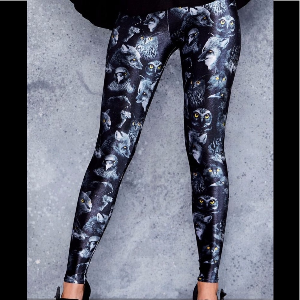 Blackmilk Familiars High Waisted Velvet Leggings